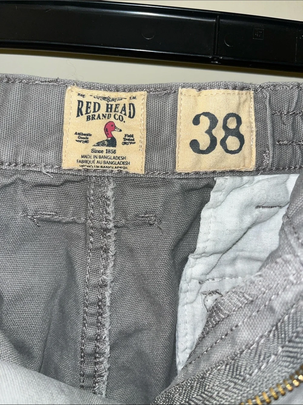 RedHead Men's Light Gray Cargo Shorts